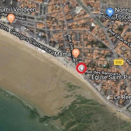 Appartement T2 Refait A Neuf Avec Balcon Face Mer Et Ascenseur, Au Coeur Des Sables-D'Olonne - Fr-1-485-70 Les Sables-dʼOlonne Dış mekan fotoğraf